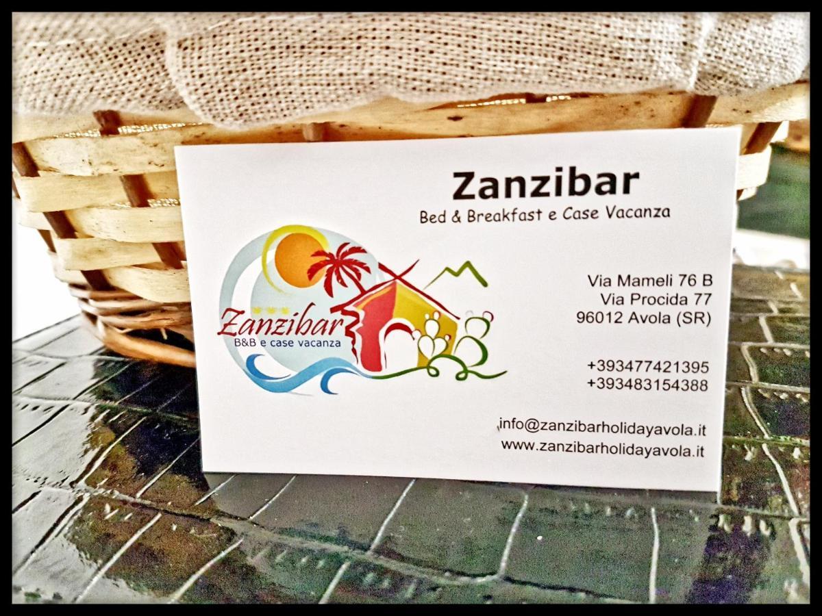Zanzibar - Charming Rooms And Apartments Avola Buitenkant foto